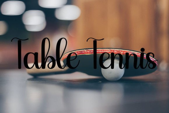 Billiard Font - Preview 2