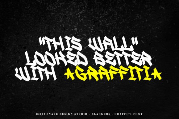 Blackeds Font - Preview 3