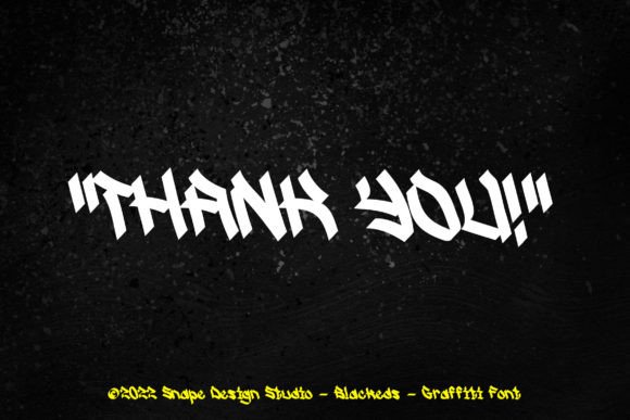 Blackeds Font - Preview 4