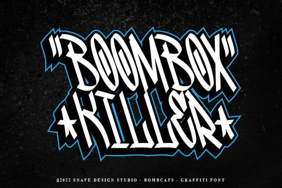 Bombcaps Font - Preview 2