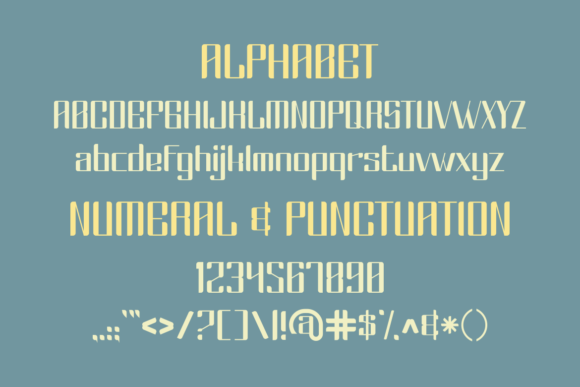 Crosver Font - Preview 1