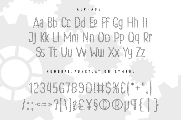 Chain Spirit Font - Preview 5