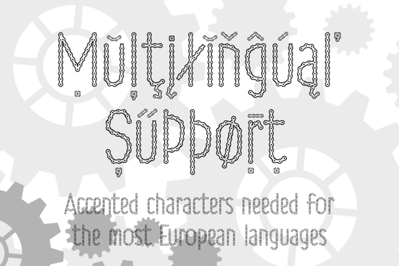 Chain Spirit Font - Preview 6