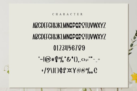 Dragon Pumpkin Font - Preview 3