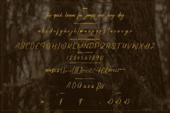 Jastarod Font PNG with transparent background - Preview 5