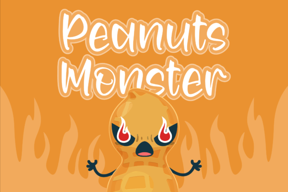 Kacang Disko Font PNG with transparent background - Preview 2