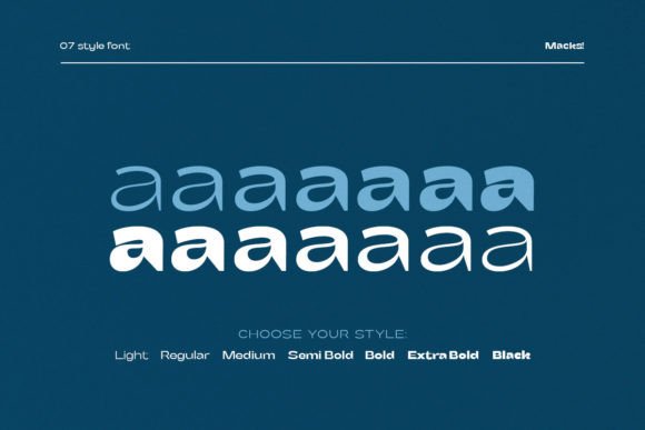 Macks Font PNG with transparent background - Preview 1