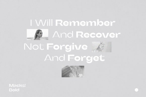 Macks Font PNG with transparent background - Preview 3
