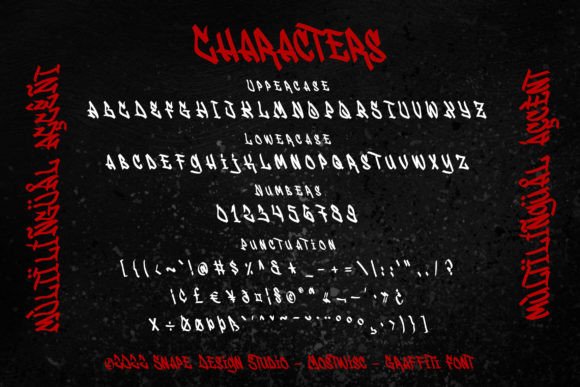 Mostwisc Font PNG with transparent background - Preview 1
