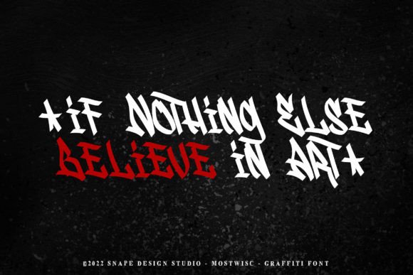Mostwisc Font PNG with transparent background - Preview 3