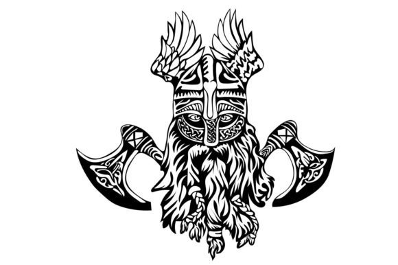 Valhalla Viking Svg/Viking Ax Svg/Viking Graphic by