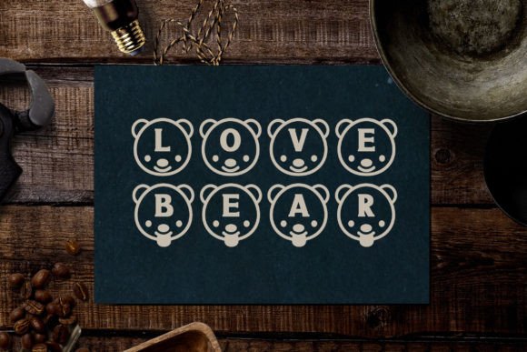 Bear Font - Preview 4