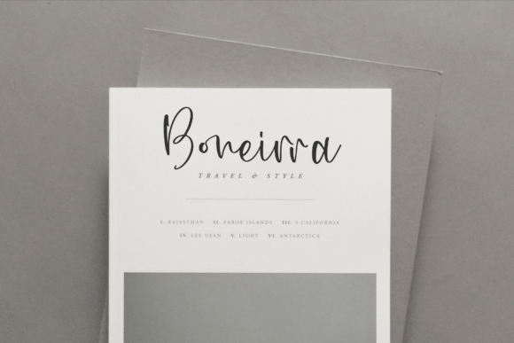 Bonvista Gatend Font - Preview 5