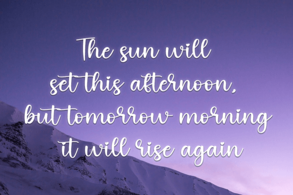 Daisy Font - Preview 5