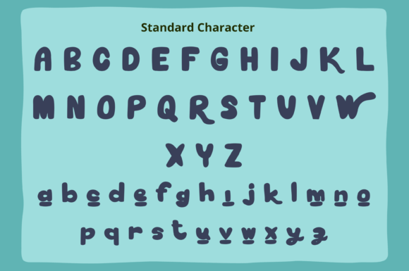 Inspire Sunny Font PNG with transparent background - Preview 1