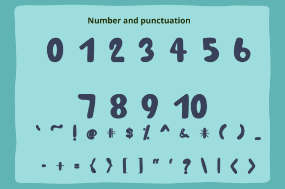 Inspire Sunny Font PNG with transparent background - Preview 2