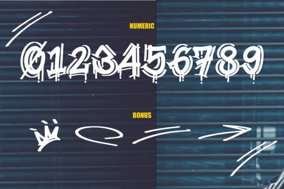 Interactive Font PNG with transparent background - Preview 3