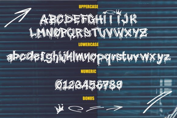 Interactive Font PNG with transparent background - Preview 4