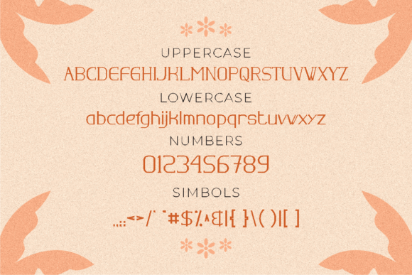 Loraida Font PNG with transparent background - Preview 1