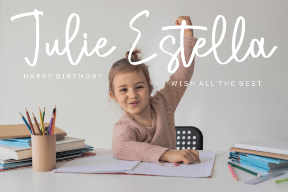 Santamola Font PNG with transparent background - Preview 4
