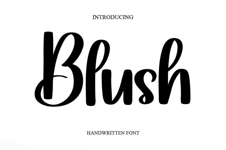 Blush Font by ArtLine Design · Creative Fabrica