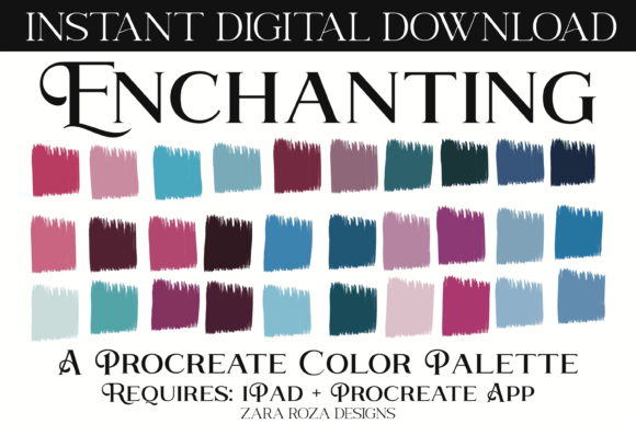 Enchanting Procreate Color Palette