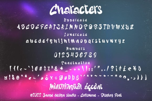 Caliswave Font - Preview 1