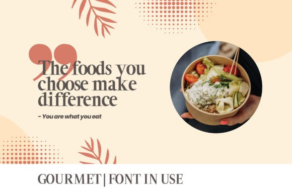 Gourmet Font - Preview 2