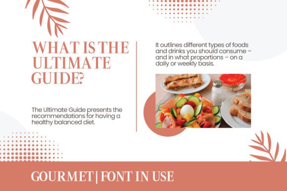 Gourmet Font - Preview 3