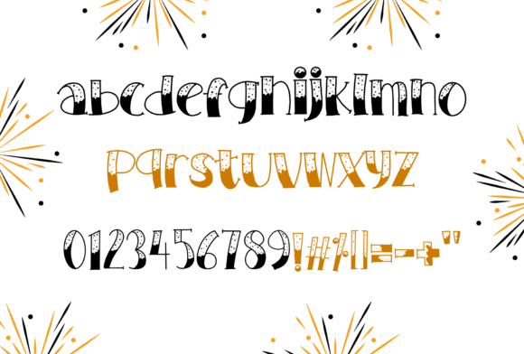 Happy New Year Font - Preview 2