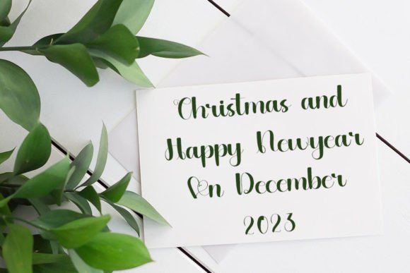 Happy Snowman Font - Preview 1