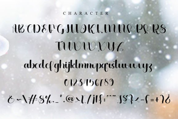 Happy Snowman Font - Preview 4