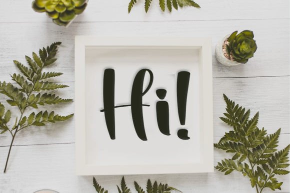 Hounted Christmas Font PNG with transparent background - Preview 1