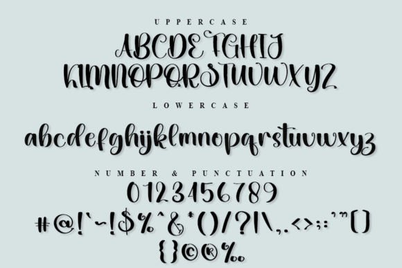Hounted Christmas Font PNG with transparent background - Preview 5