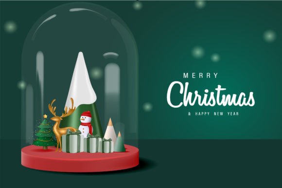 Premium Christmas Background Vector Grafik Hintegründe Von Darwin Vectorian