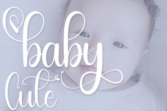 Rain and Beach Font PNG with transparent background - Preview 2