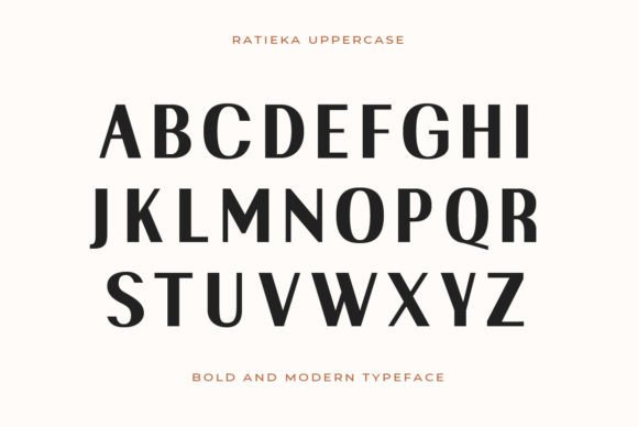 Ratieka Font PNG with transparent background - Preview 6