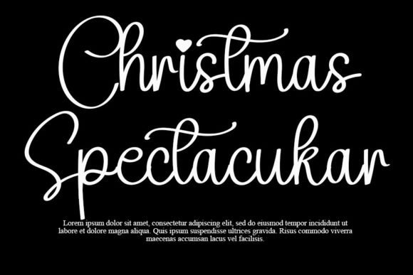 Black and White Font - Preview 3