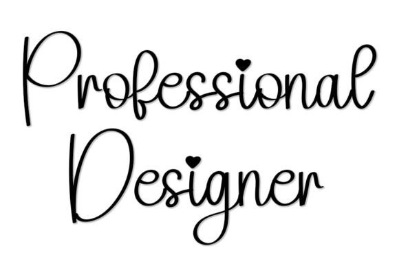 Black and White Font - Preview 4