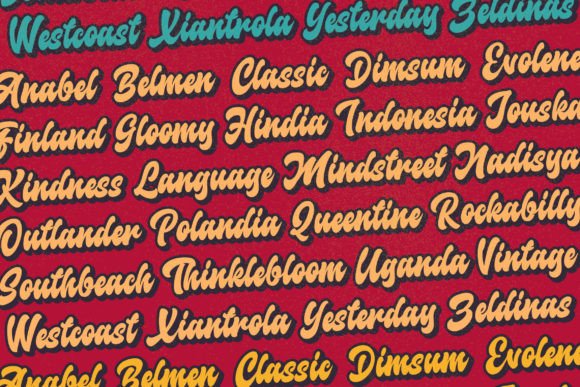 Boldy Skyline Font - Preview 4