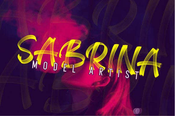 Brush Text Font - Preview 3