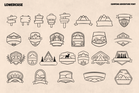 Camping Adventure Font - Preview 5