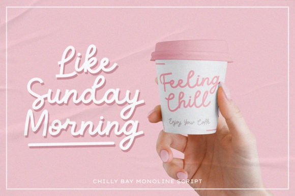 Chilly Bay Font - Preview 4
