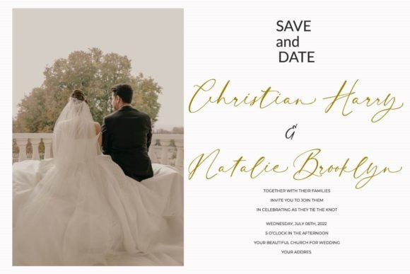 Clinton Signature Font - Preview 5