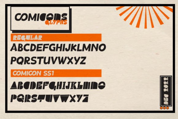 Comicons Font - Preview 3
