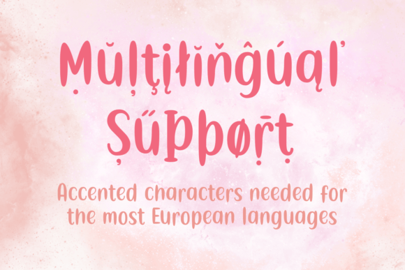 Cute Meira Font PNG with transparent background - Preview 6