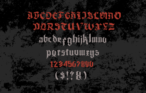 Drude Fraktur Font - Preview 6