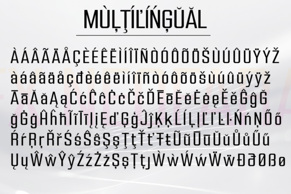 Fx Neofara Font PNG with transparent background - Preview 5