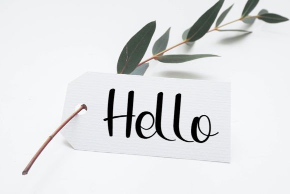 Handmade Font - Preview 1