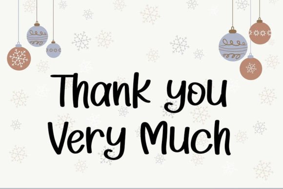 Hello Christmas Font - Preview 4